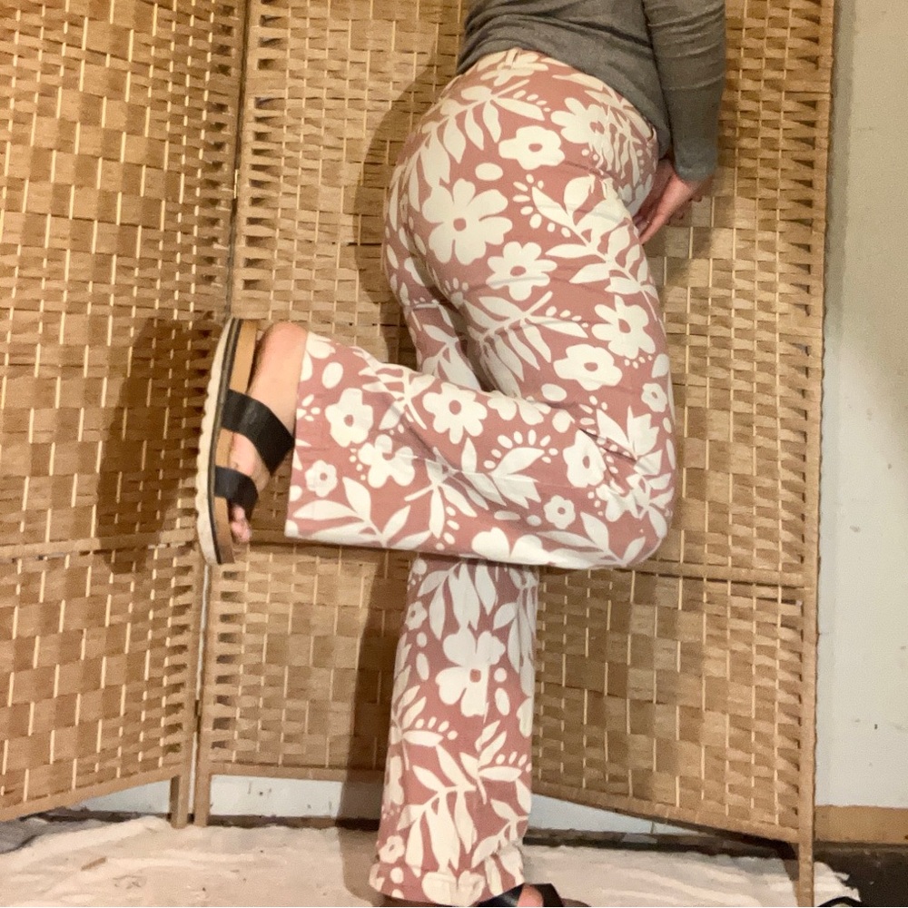 Roxy Hawaiian 🌺 Cotton Trousers - Picture 11 of 12